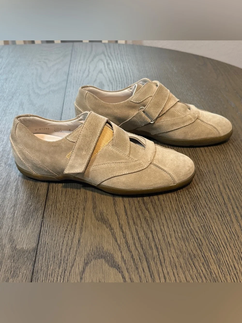 Bruno Magli Taupe Suede Men's Slip-On Loafers